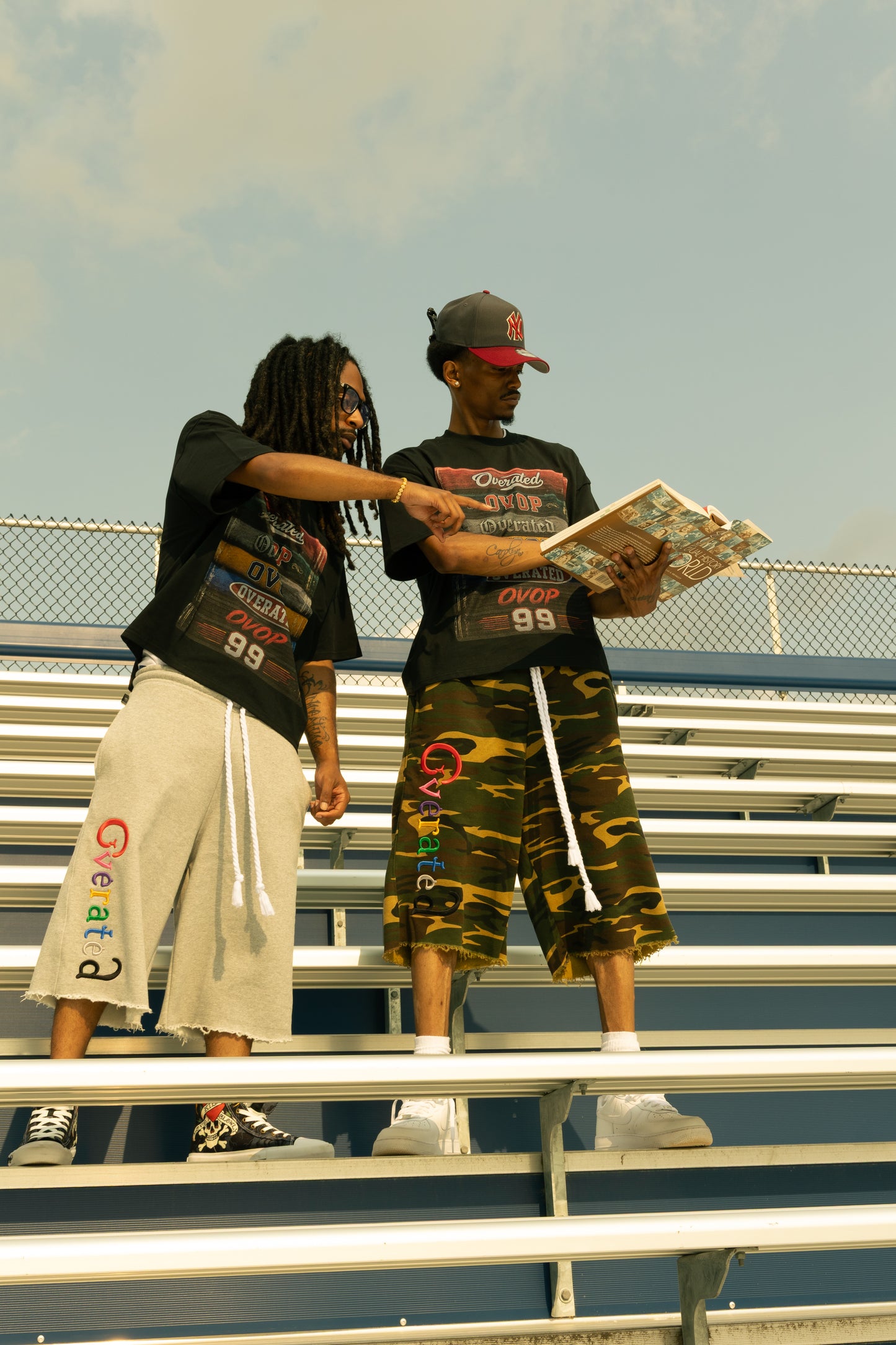 Stacked Book Tee