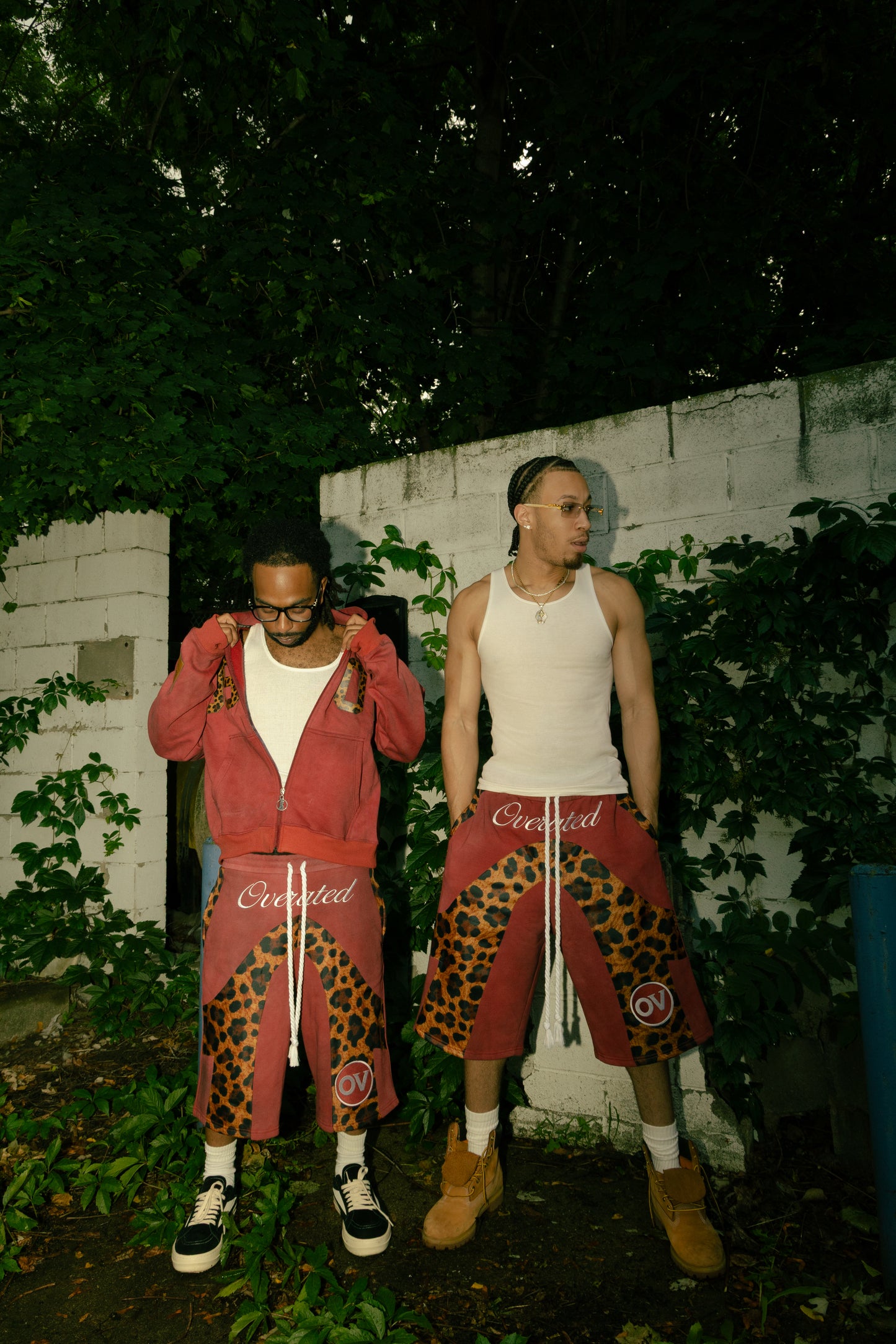 Cheetah Sweat Shorts