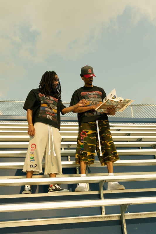 Stacked Book Tee