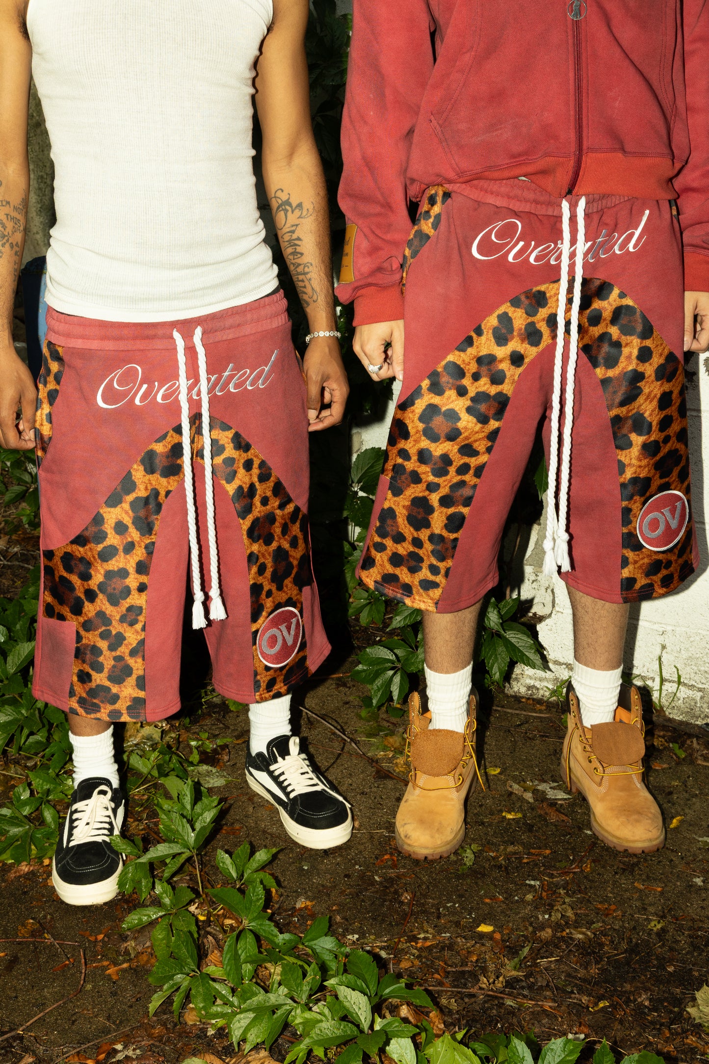 Cheetah Sweat Shorts